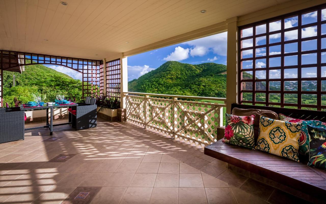 Flamboyantvilla Gros Islet Eksteriør billede